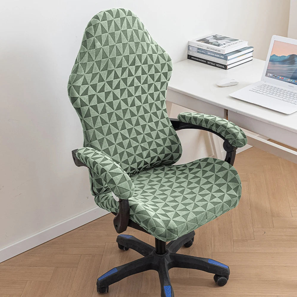 Housse Fauteuil Bureau - Motif géométrique