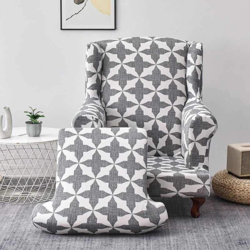 Housse Fauteuil Club - Motif Imprimée