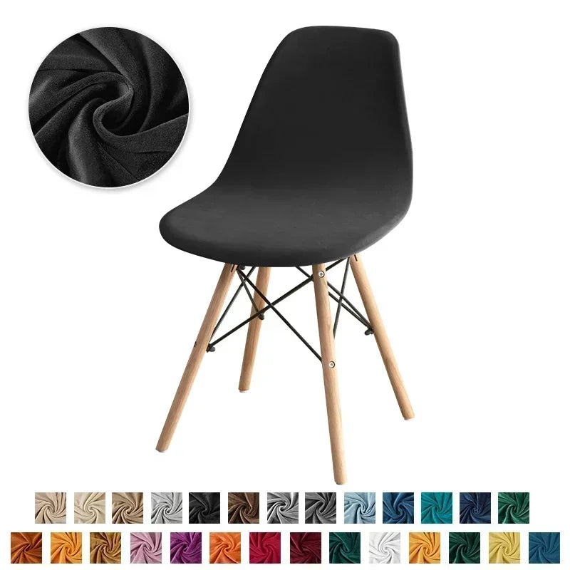 Housse de Chaise Scandinave - Velours