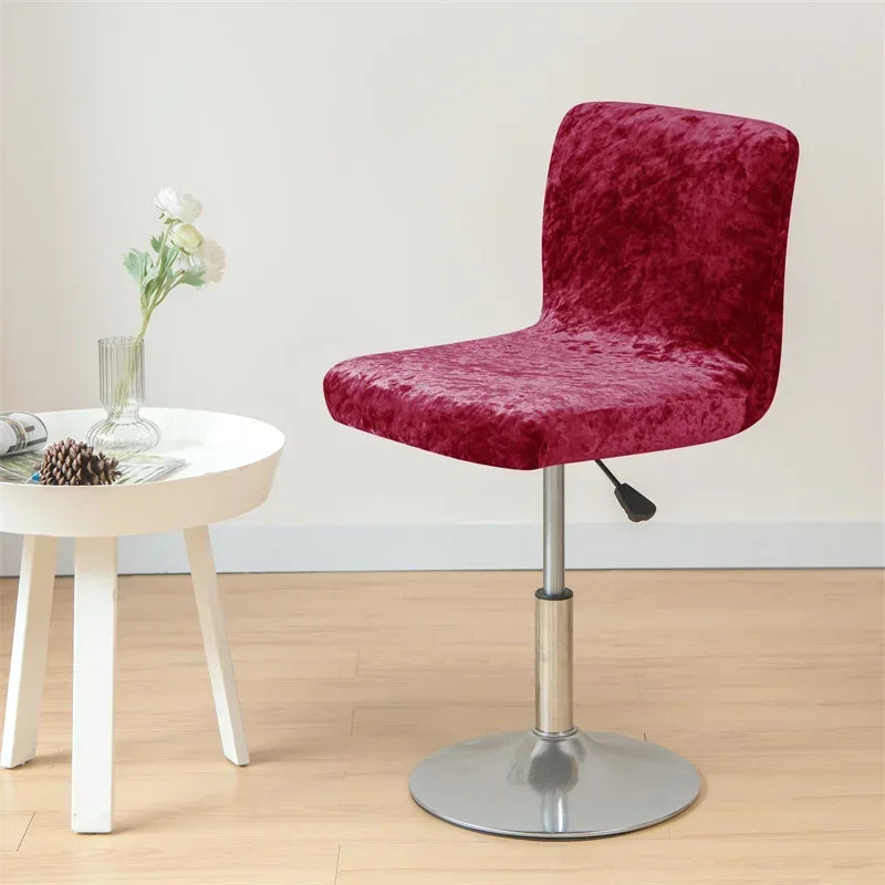 Housse de Tabouret - Velours Écrasé