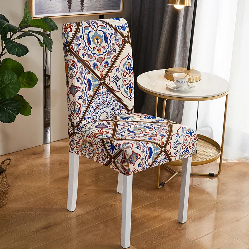 Housse Chaise Extensible - Motifs Imprimée