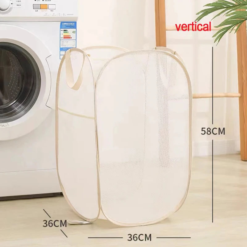 Panier À Linge - Pliable Pour Salle De Bain