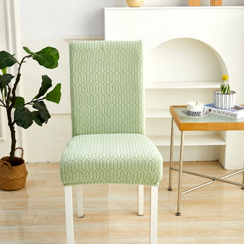 Housse de Chaise Extensible - Motif Tressé
