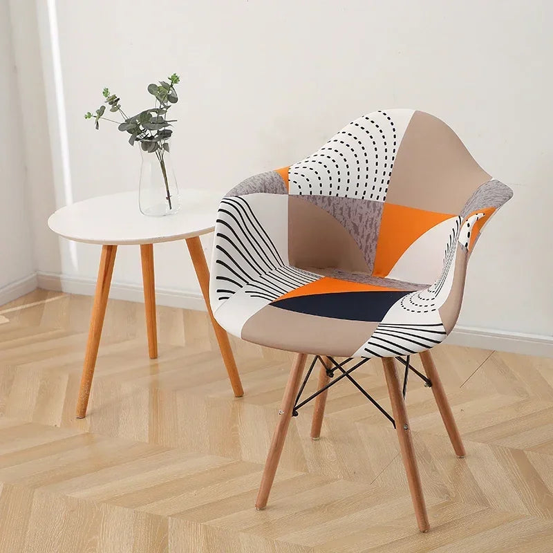 Housse de Fauteuil Scandinave - Couleur Unie