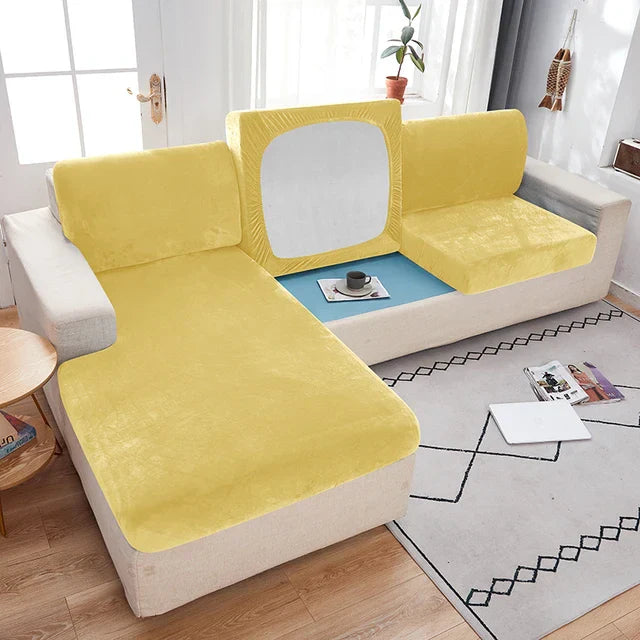 Housse Coussin Canapé Velours - Moderne