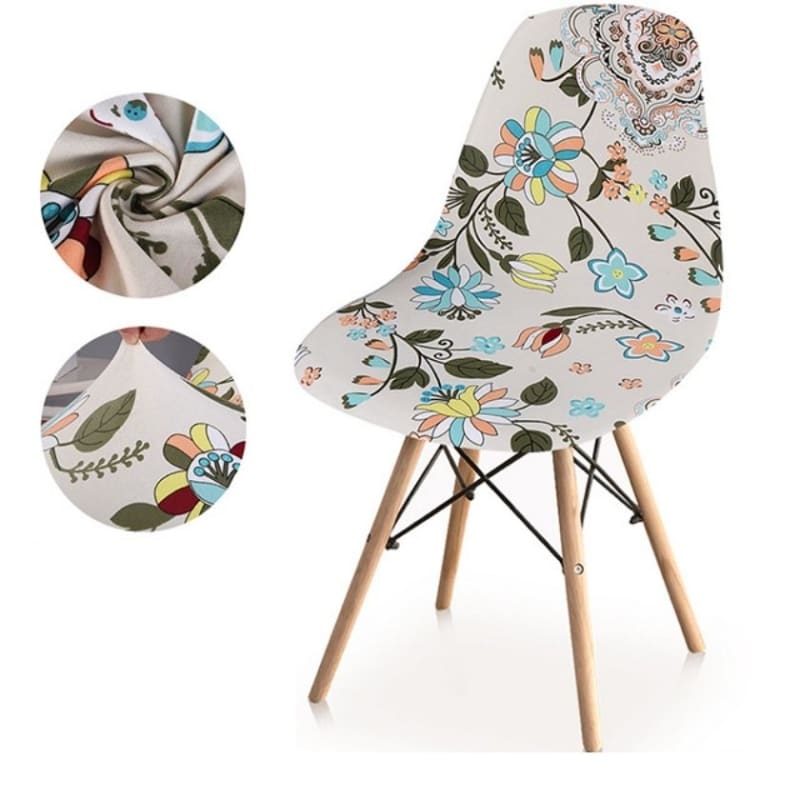 Housse de Chaise - Motif Vintage
