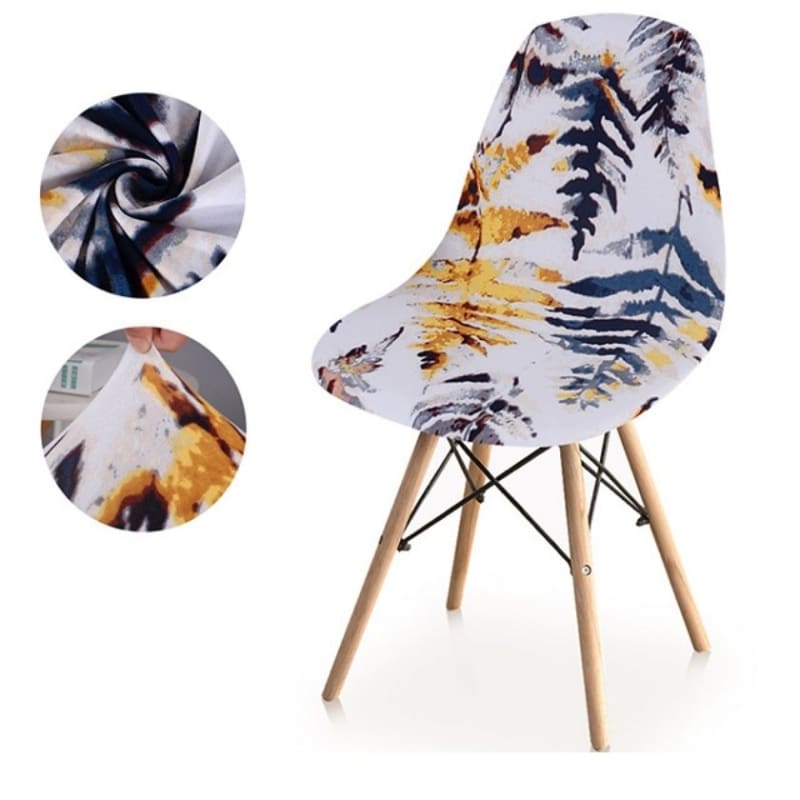 Housse de Chaise - Motif Tropical