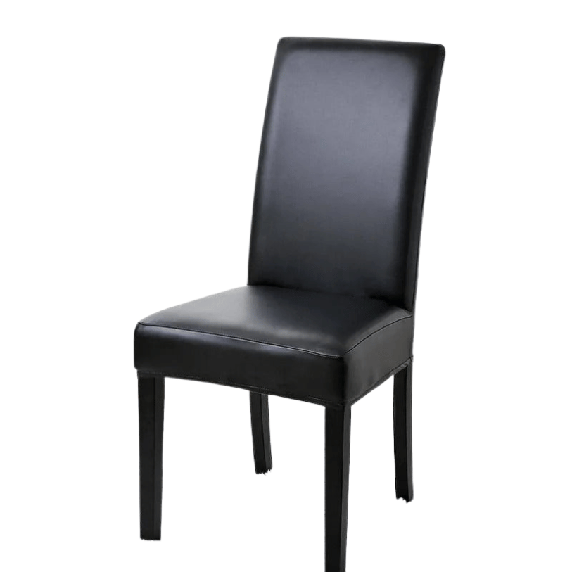 Zerci Housses De Chaise En Cuir Synthétique Imperméable De Taille XL, Housses De Chaise à Dossier Haut (gris