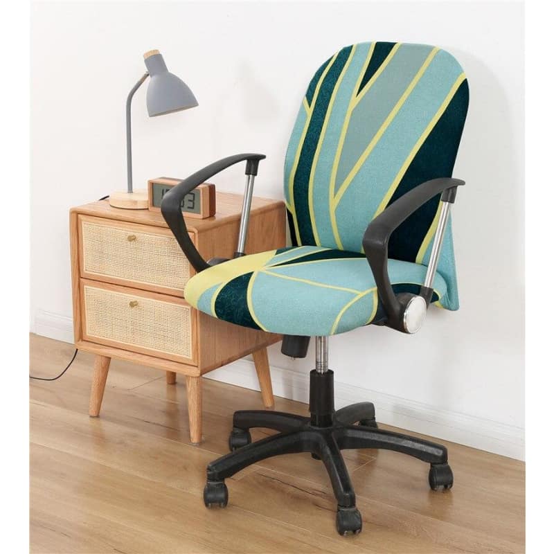 Housse de Chaise de Bureau - Florale - Housse de Chaise de Bureau