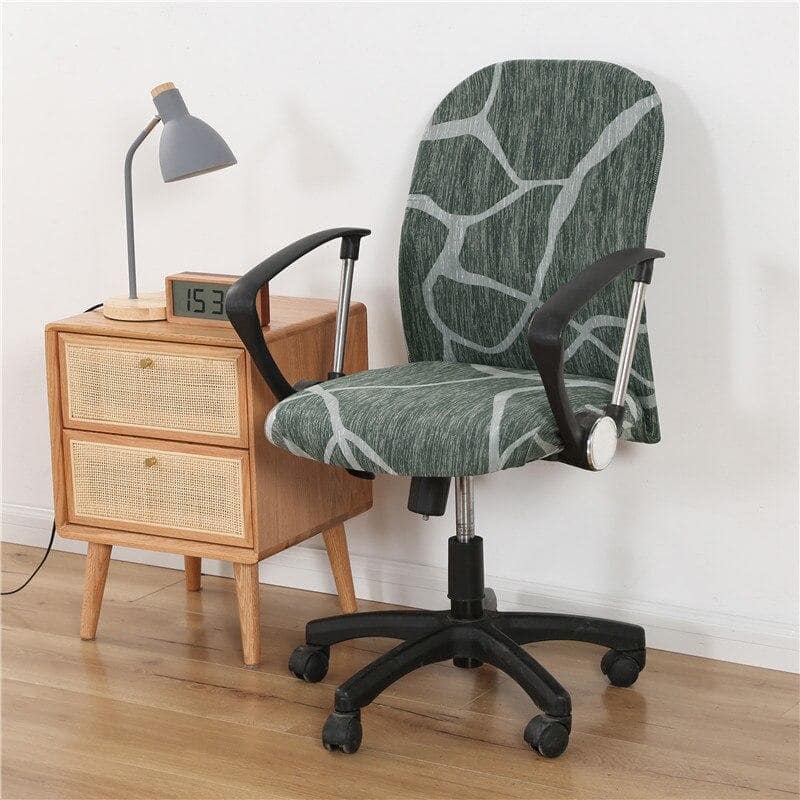 Housse de Chaise Bureau - Vert Pomme - Housse de Chaise de Bureau