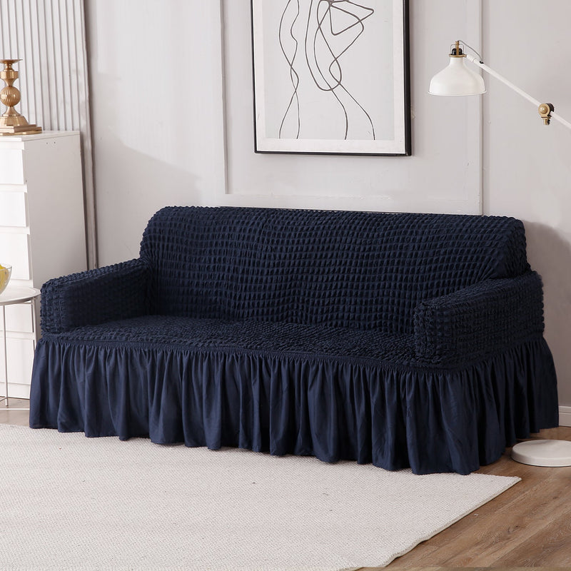 Housse de Canapé Extensible - Bleu Marine