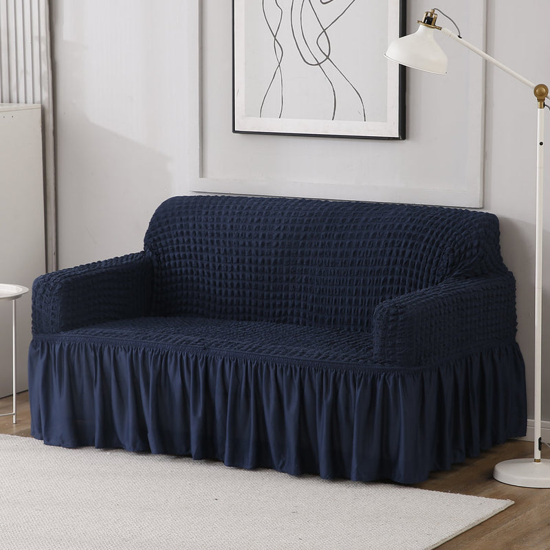 Housse de Canapé Extensible - Bleu Marine