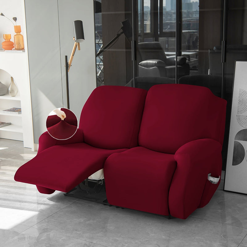 Housse de Fauteuil et Canapé Relax - Rouge Bordeaux