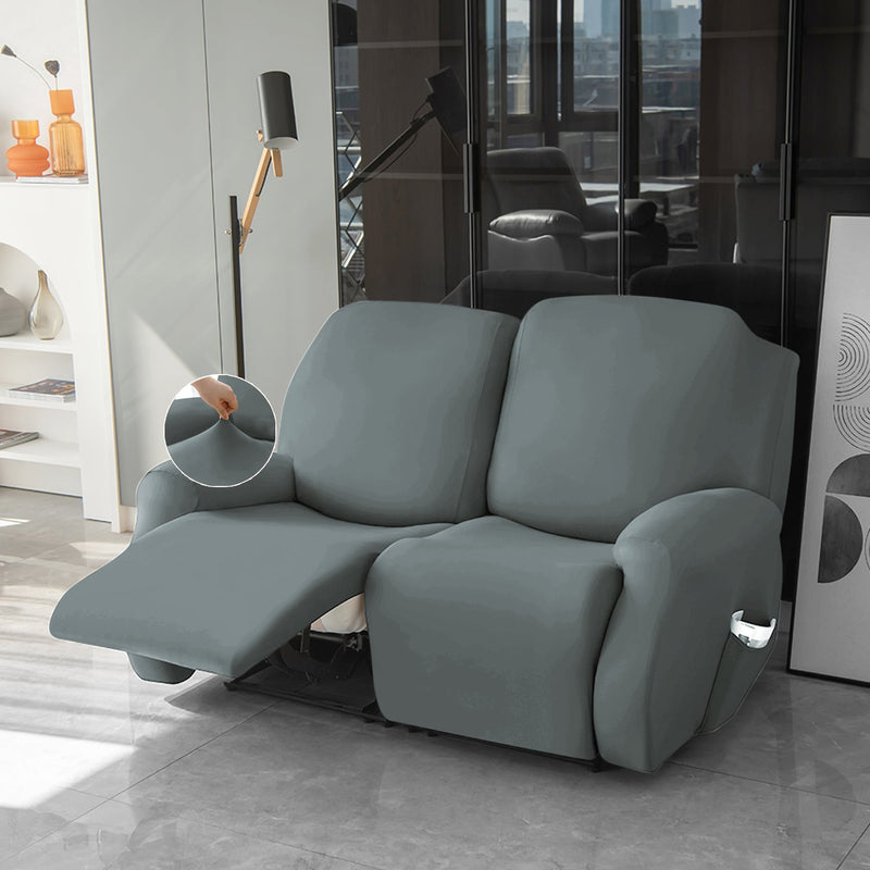 Housse de Fauteuil et Canapé Relax - Gris foncé