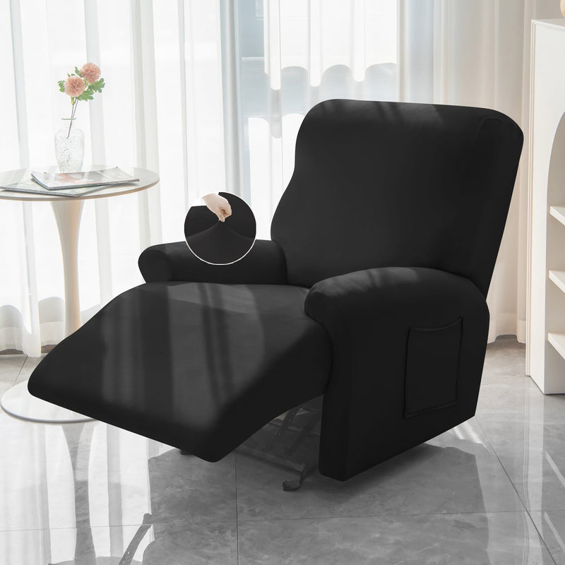 Housse de Fauteuil et Canapé Relax - Noir