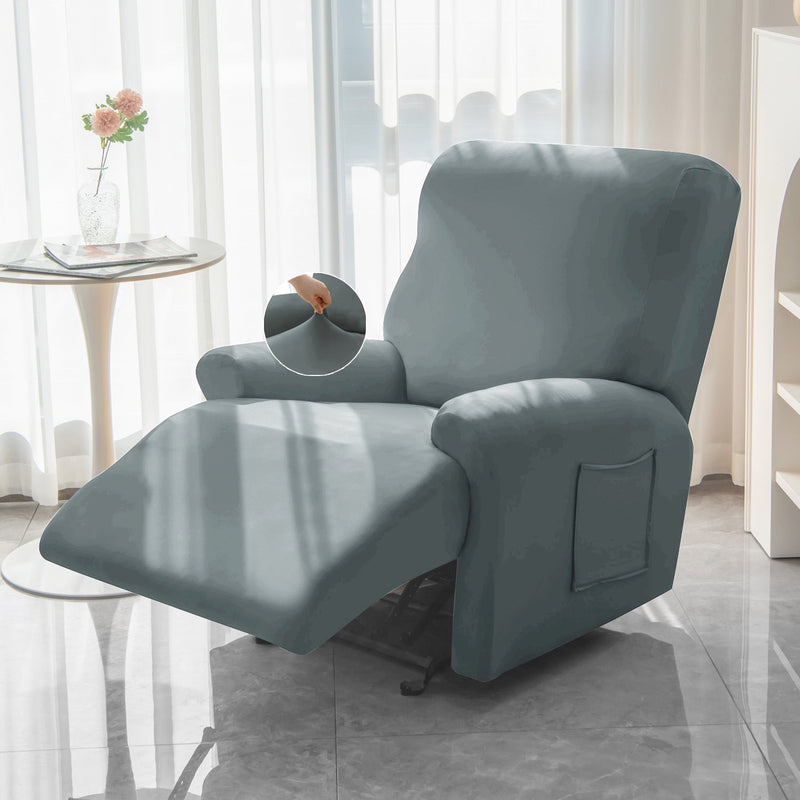 Housse de Fauteuil et Canapé Relax - Gris foncé