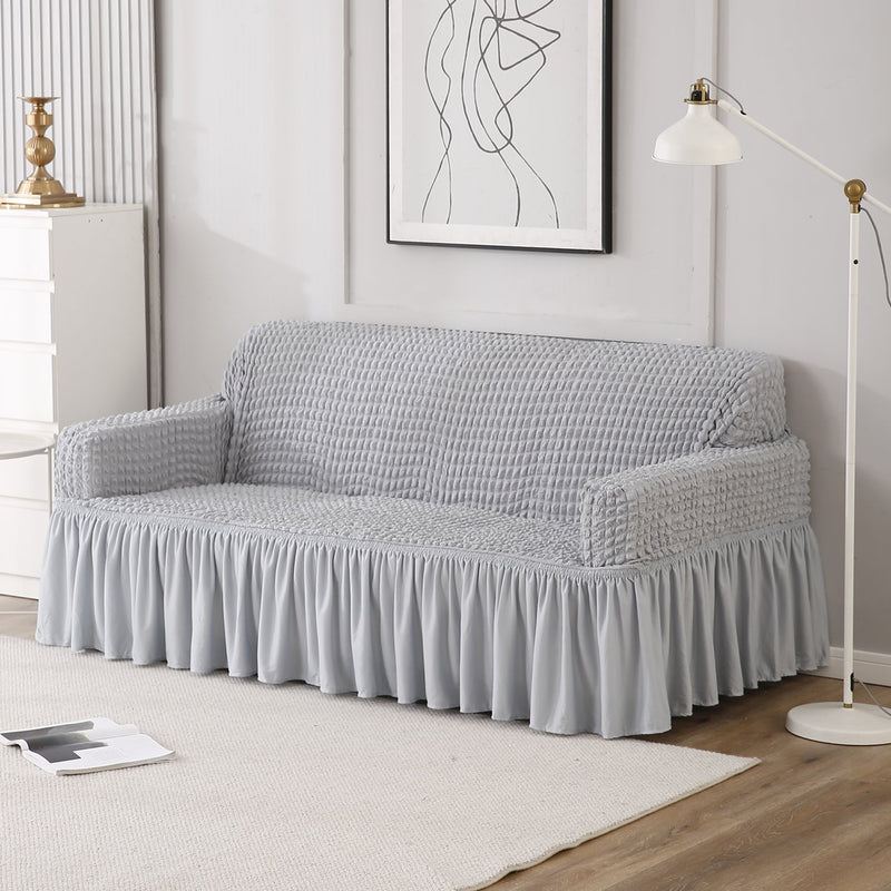 Housse de Canapé Extensible - Gris