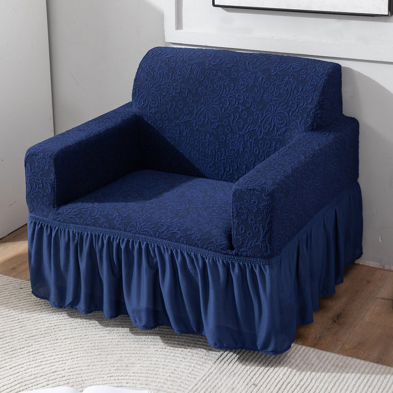 Housse de Canapé Extensible - Bleu Marine