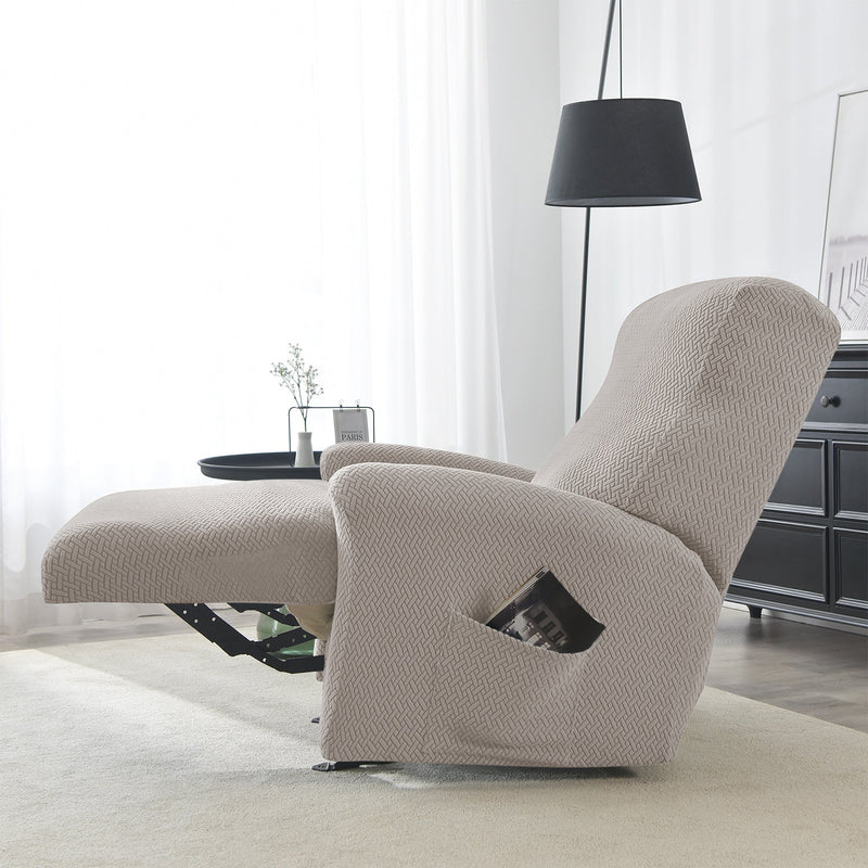 Housse de Fauteuil Relax - Marron Taupe