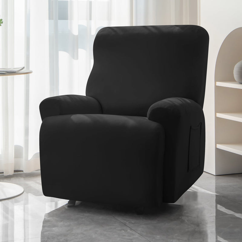 Housse de Fauteuil et Canapé Relax - Noir