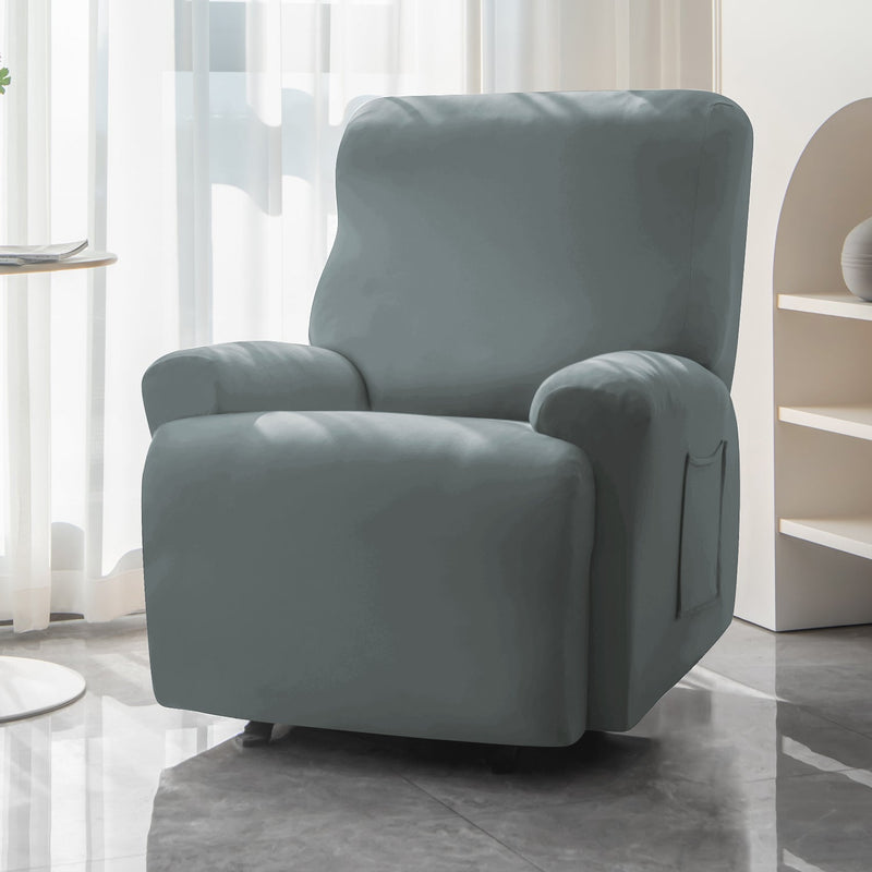 Housse de Fauteuil et Canapé Relax - Gris foncé