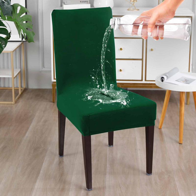 Housse de Chaise Extensible - Vert Foncé