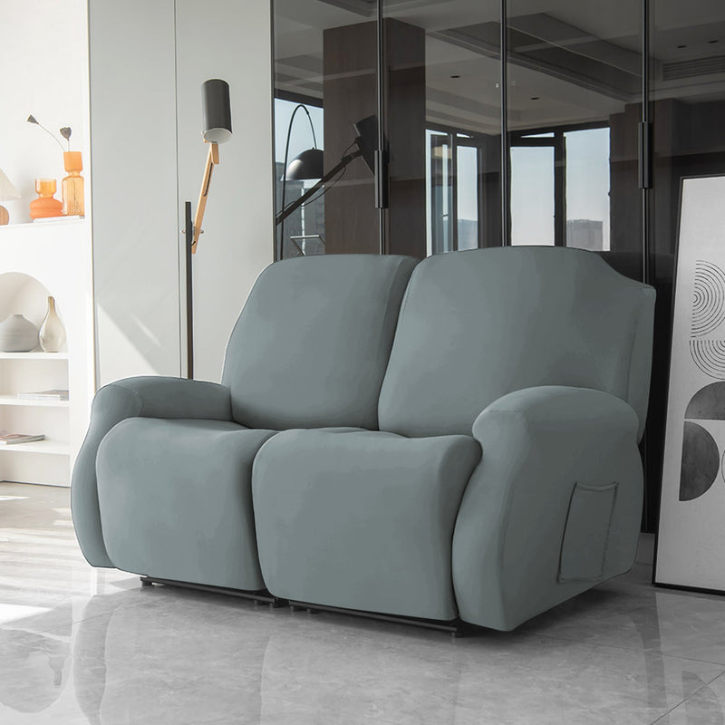 Housse de Fauteuil et Canapé Relax - Gris foncé