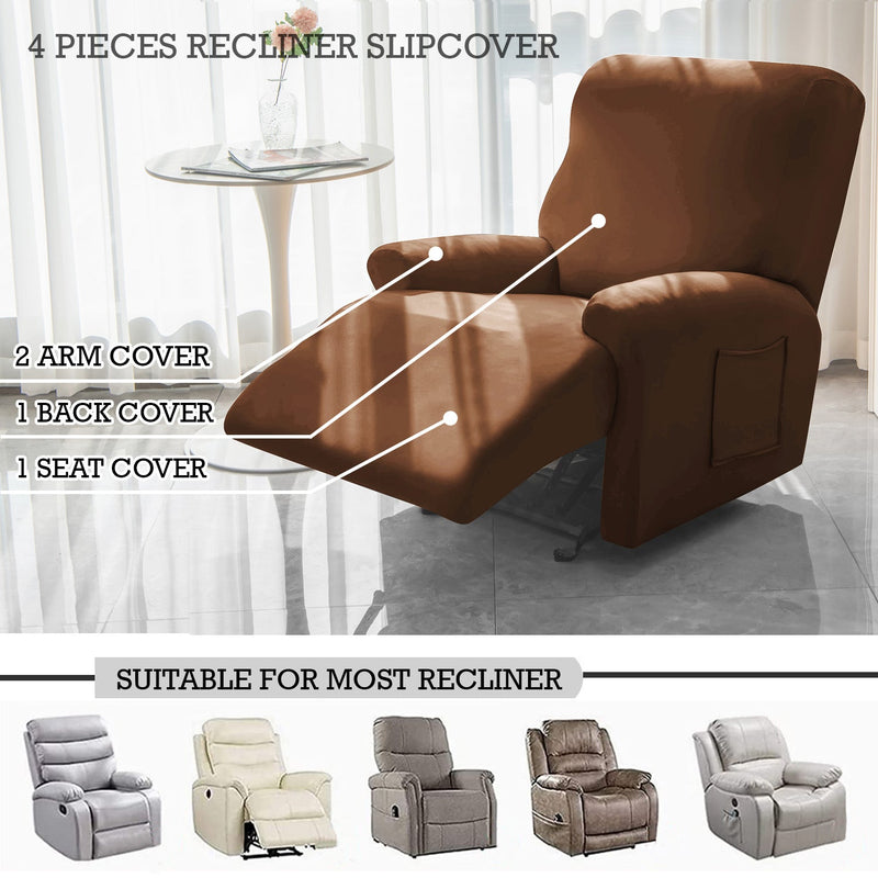 Housse de Fauteuil et Canapé Relax - Marron