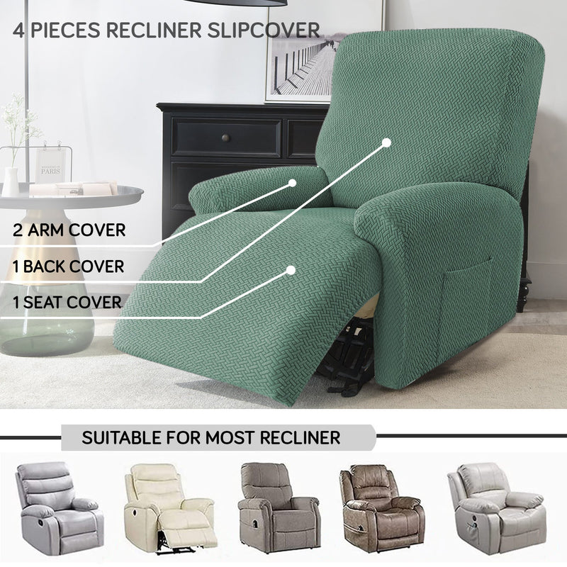 Housse Fauteuil Relax - Vert Continental