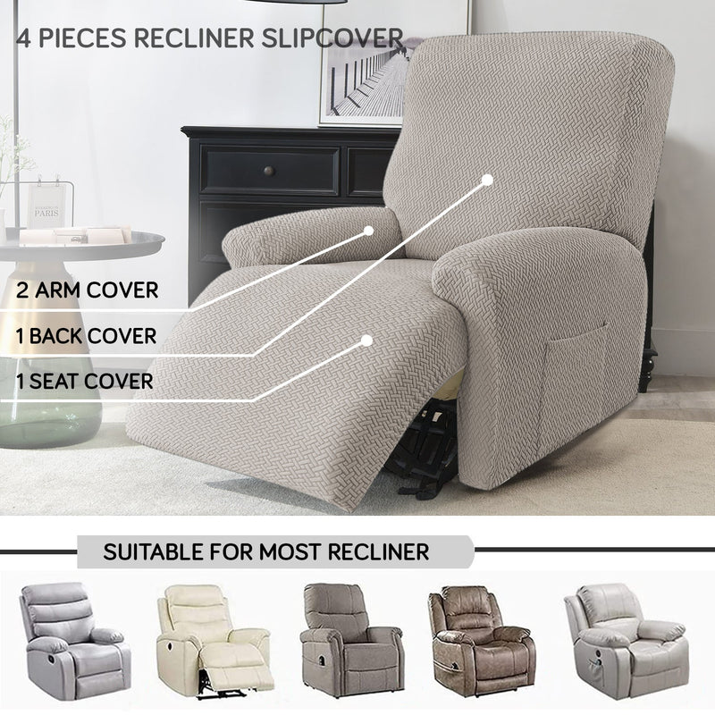 Housse de Fauteuil Relax - Marron Taupe