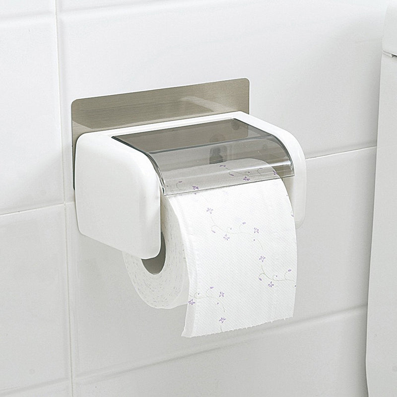 Porte-rouleau de papier toilette auto-adhésif série Magic Sticker