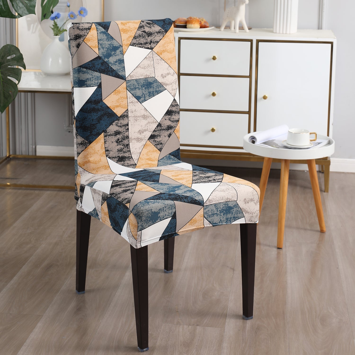 Housse de Chaise Extensible - Multicolore