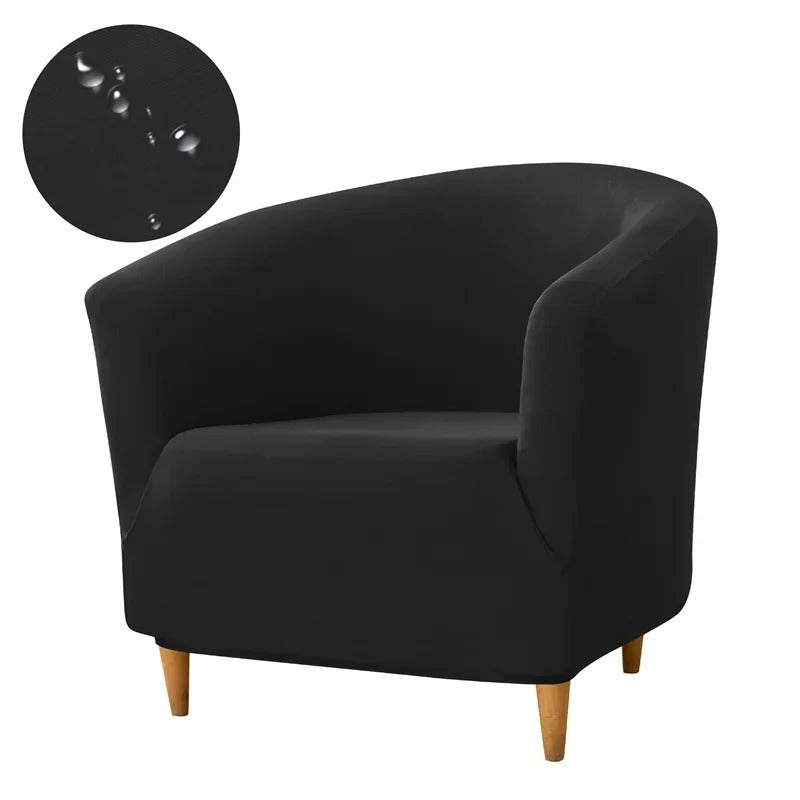 Housse Fauteuil Cabriolet - Velours Noir