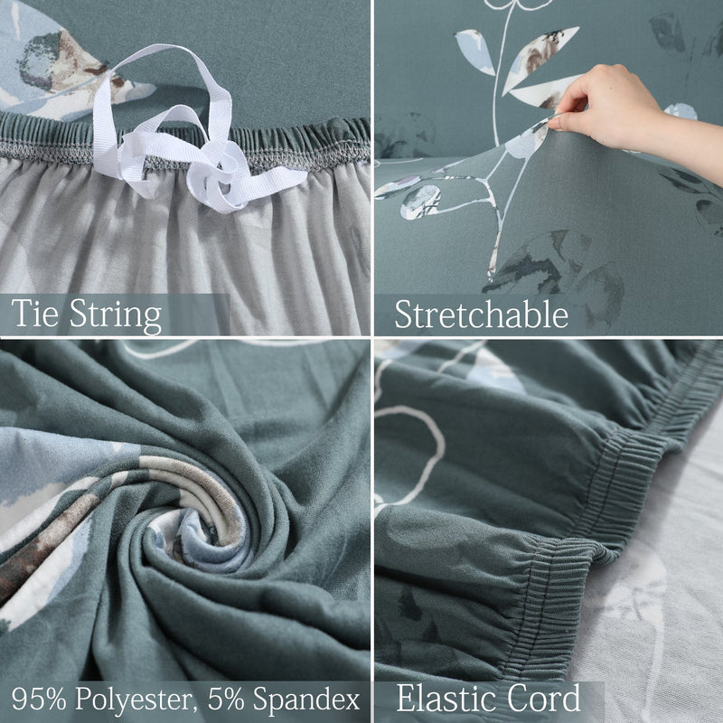 Housse de Canapé Extensible - Gris foncé