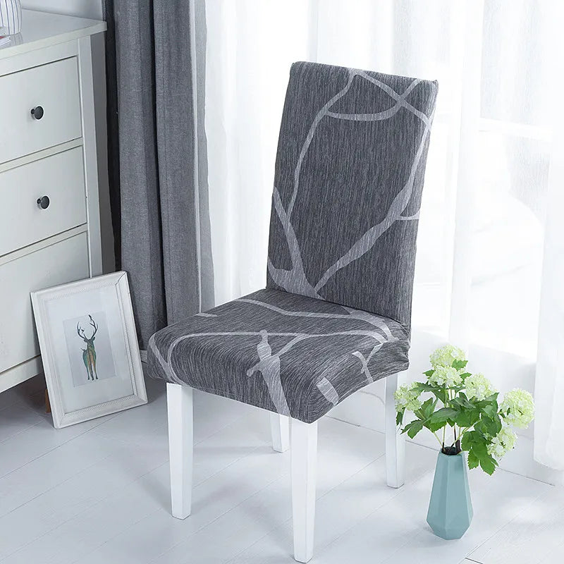 Housse de Chaise Extensible - Motifs Imprimée