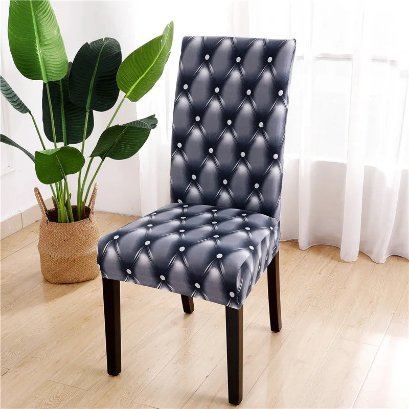 Housse de Chaise Extensible - Motifs Imprimée