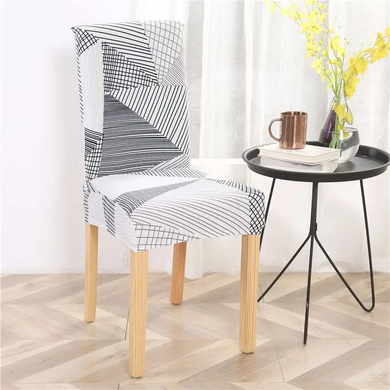 Housse de Chaise Extensible - Motifs Imprimée