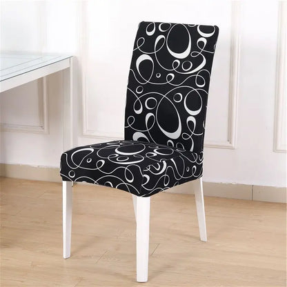 Housse de Chaise Extensible - Motifs Imprimée