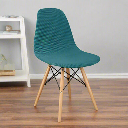 Housses de Chaises Scandinaves - Bleu Canard Émeraude