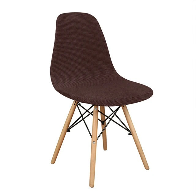 Housses de Chaises Scandinaves - Marron