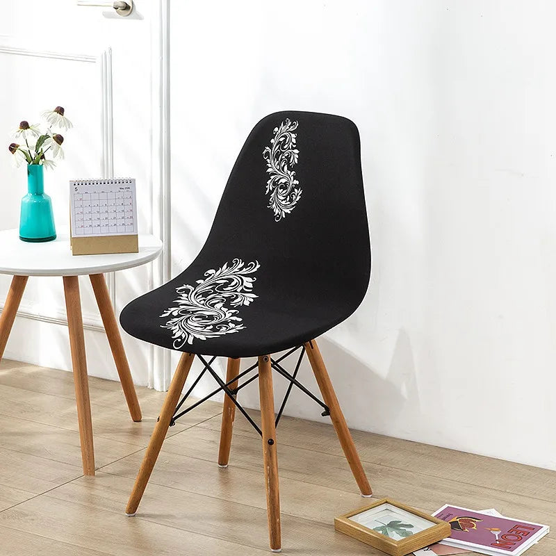 Housse Chaise Scandinave Motifs Imprimés