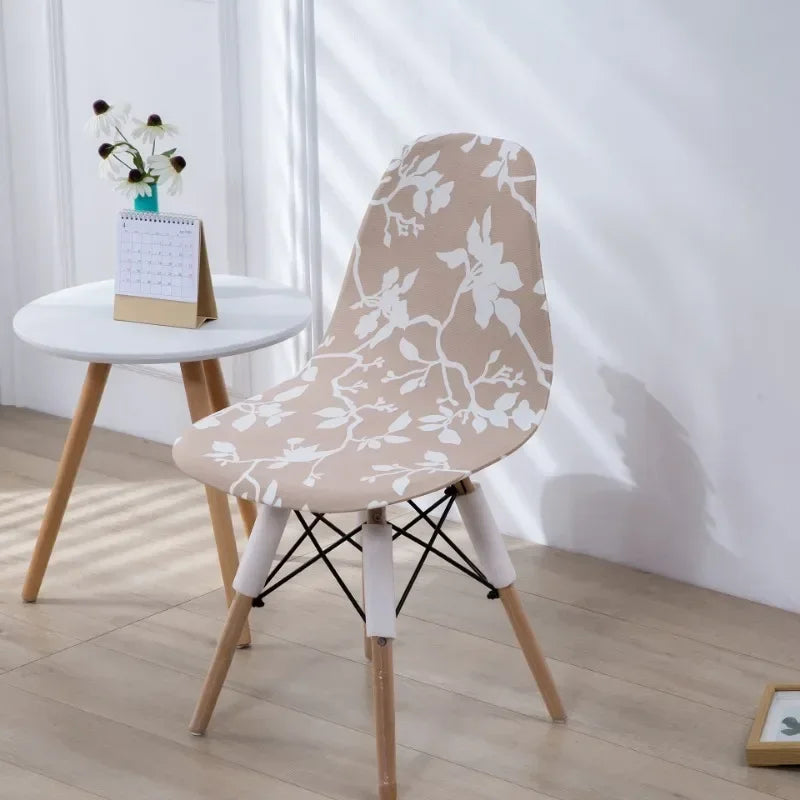 Housse Chaise Scandinave Motifs Imprimés