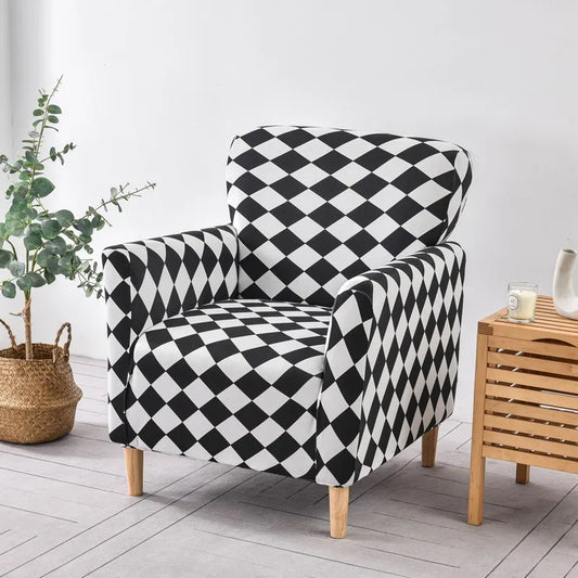Housse Fauteuil Club - Motif Imprimée