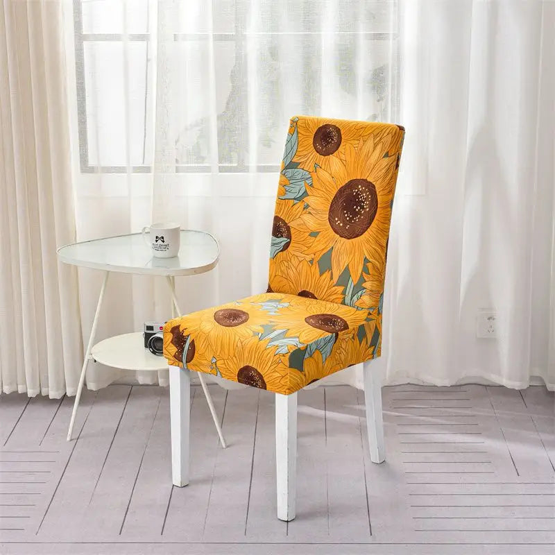 Housse de Chaise Extensible - Motifs Imprimée