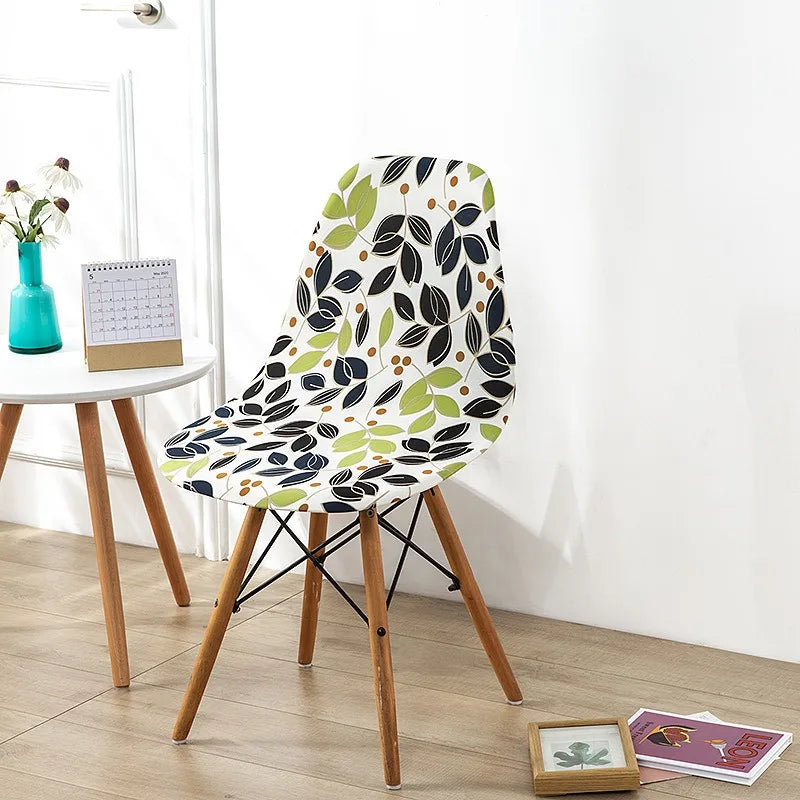 Housse Chaise Scandinave Motifs Imprimés