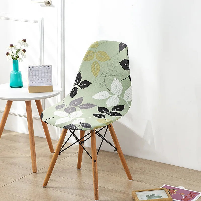 Housse Chaise Scandinave Motifs Imprimés