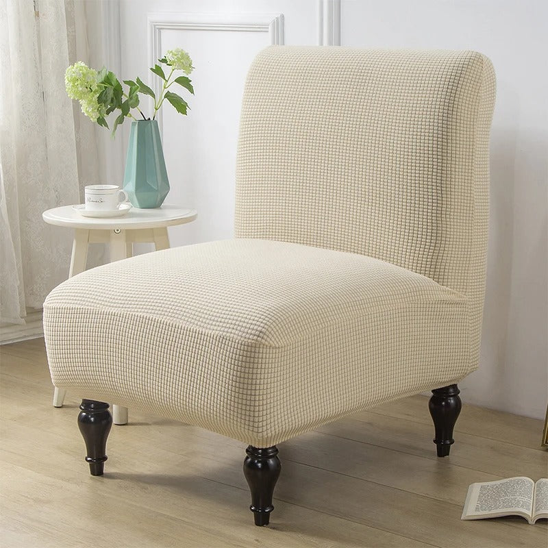 Housse Fauteuil Crapaud - Beige Caramel