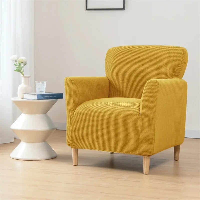 Housse Fauteuil Club Jaune