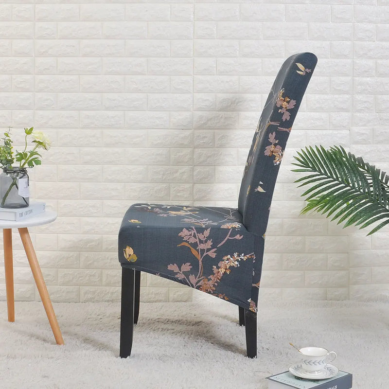 Housse de Chaise Grande Taille - Motifs FLeurs