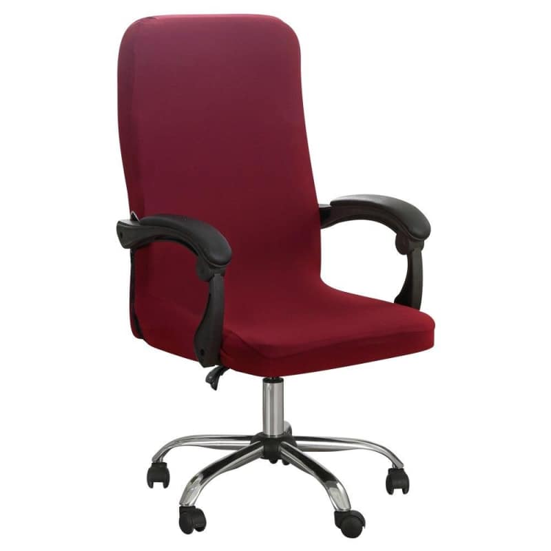 Housse de Chaise de Bureau Rouge